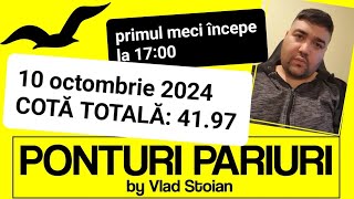 PONTURI PARIURI by Vlad Stoian  10 octombrie 2024 [upl. by Had322]