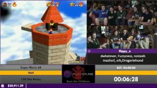 ESA16  Super Mario 64 120 Star Relay by flippyo dwhatever fuzzyness noizeeh mashsrl srb a [upl. by Ajat]