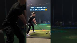 When Baseball Players Go To TopGolf Pt4 golf [upl. by Suelo]