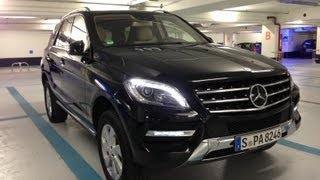 Mercedes Benz ML 350 BlueTEC 4Matic Walk around inside amp outside  Test features [upl. by Lienahs127]