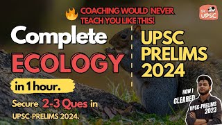 🔥 Complete Ecology in One Shot🎯🤯Most Unique MCQPYQ approach for UPSCPrelims 2024 Must Watch🚀 [upl. by Boniface54]