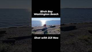 Birch Bay Washington Beach Shot using the DJI NEO [upl. by Reneta382]