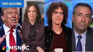 Trump retreat 45 bails as Kamala Harris faces 60 Minutes town hall amp Howard Stern in blitz [upl. by Itin419]