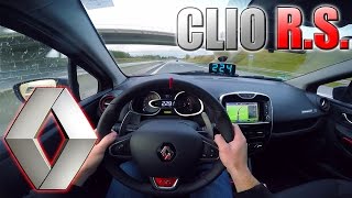 2016 Renault Clio RS 200Hp POV Daily drive in Germany ✔ [upl. by Annavoj241]