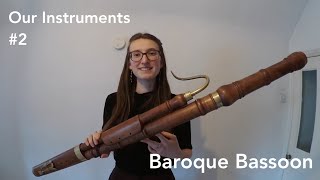 Our Instruments 2  Baroque Bassoon [upl. by Montfort522]