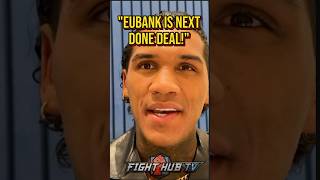 Conor Benn REACTS to Eubank jr confrontation Says fight is done deal [upl. by Lleksah174]