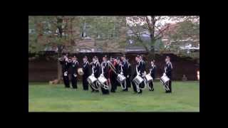 Show Tamboer amp Klaroenkorps KH Gildemuziek Roeselare tijdens Taptoe Zonnebeke 2011 [upl. by Eelarual]