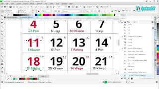 Kalender 2024 Lengkap dengan Kalender Jawa dan Hijriyah  Free File CorelDraw PNG JPG PDF [upl. by Ruffo]