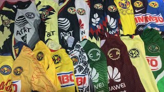 Mi Colección de Jersey’s Del Club América [upl. by Devora]