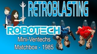 Robotech Matchbox Mini Veritech Fighter Vintage Toy Review 1985 [upl. by Eldnar68]