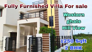 குற்றாலம் ஐந்தருவி அருகில்  Fully Furnished Duplex Villa For Sale  Western Ghats View tenkasi [upl. by Karleen988]