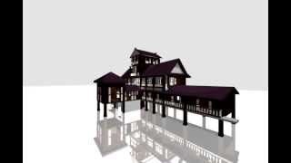 Istana Seri Menanti 3D [upl. by Auohc]