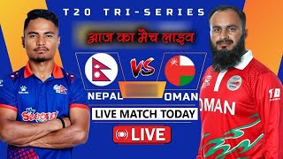 Nepal vs Oman Live T20 Nepal vs Oman Live score Nep vs Omn Live Score Nepal Cricket Live T20 [upl. by Rogozen]