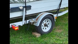 How to replaceinstall new boat trailer wire harness with lights [upl. by Iznekcam]