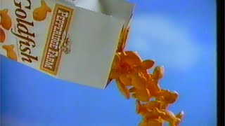 Vintage Pepperidge Farm Goldfish Cracker Commercial [upl. by Crespi]