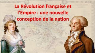 Premières 👑La Révolution et lEmpire une nouvelle conception de la Nation  cours complet [upl. by Mulcahy433]