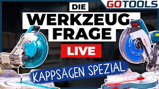 Kappsägen LiveSpezial  Die ultimative Werkzeugfrage Heute 2000 Uhr [upl. by Nidnarb]