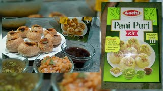 Aachi Pani Puri Kit Review II Panipuri Recipe in Tamil II JJ Special Kitchen [upl. by Giffie512]