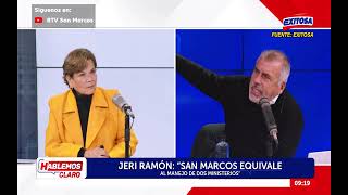 🔴UNMSMEnMedios exitosape entrevista a Rectora Dra Jeri Ramón sobre temas de actualidad [upl. by Olnay]