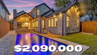 TOUR A 2M MODERN LUXURY HOME  Texas Real Estate  Dallas Realtor  KNOX HENDERSON [upl. by Shanley]