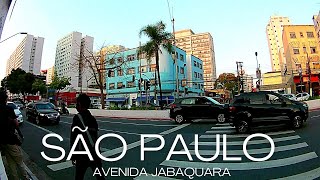 Walking in Sao Paulo  AVENIDA JABAQUARA do metrô São Judas até o metrô Saúde no bairro da Saúde [upl. by Cimbura317]