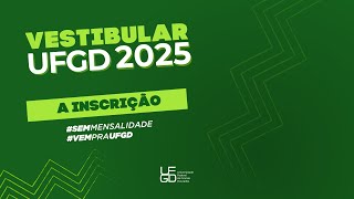 7  A INSCRIÇÃO PSV2025 UFGD [upl. by Ayot826]