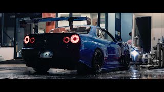 900HP Nissan R34 GTR in Tokyo  Raw Sound  4K [upl. by Suckow]