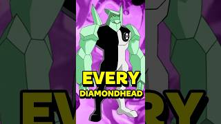 Every Diamondhead appearance ben10ultimatrix benten ben10reboot [upl. by Hy]