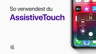 So verwendest du AssistiveTouch auf deinem iPhone – Apple Support [upl. by Ottie]