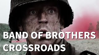 Band of Brothers  Easy Company  Crossroads Battle Walkthrough [upl. by Nikkie672]