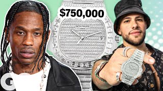 Jeweler Breaks Down The Most Expensive Celebrity Watches  GQ [upl. by Delwyn]