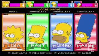 Los Simpsons juego arcade retro disponible [upl. by Marlene]