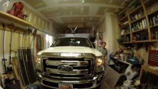 2011 Ford Super Duty Adjusting Headlights [upl. by Petta]