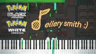 quotOpelucid Cityquot  Pokemon Black And White  Jazz Piano Cover [upl. by Annahs]