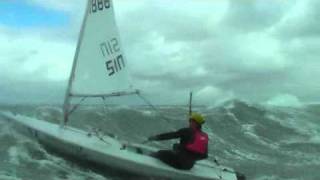 Laser sailing big air and waves [upl. by Lund]