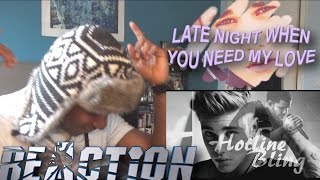 Justin Bieber Hotline Bling Cover  REACTION [upl. by Arorua786]