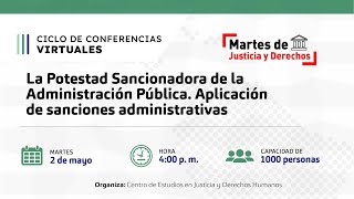 Potestad Sancionadora de la Administración Pública  MartesDeJusticiaYDerechos [upl. by Salvador]