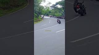 Tatlong bigbike sumasagad sa kurbada ng devils corner sarap sa mata tingnan marilaque follow [upl. by Darrill255]