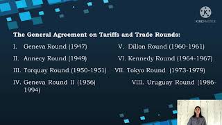 GENERAL AGREEMENT ON TARIFFS AND TRADE  THE CONTEMPORARY WORLD [upl. by Esilehs]