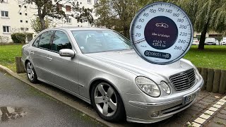 Pukao AIRMATIC jastuk Mercedes E270 [upl. by Paderna]