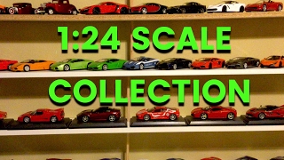 My 124 Scale Diecast Car collection [upl. by Hallett]