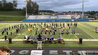 Manheim Township Marching Band 2023 Heroes and Villains  Spring Grove Showcase 93023 [upl. by Ellenwahs]