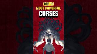 Most POWERFUL Curse Deities in Jujutsu Kaizen  Top 10 anime shorts jujutsukaisen [upl. by Pitchford]