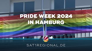 Pride Week 2024 in Hamburg [upl. by Llerdnek832]