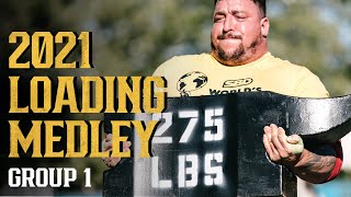 Loading Medley  2021 Worlds Strongest Man  Group One [upl. by Beulah]