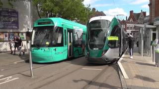 New Nottingham tram [upl. by Nikolia]