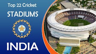 Top 22 Cricket Stadiums in India [upl. by Aleac]