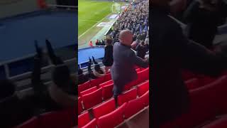 MILLWALL FANS CELEBRATE VICTORY AT READING millwall readingfc awaydays efl [upl. by Ardnossak551]