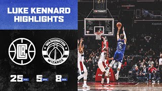 Luke Kennard unbelievable game winner against the Washington Wizards  LA Clippers [upl. by Ettelloc]