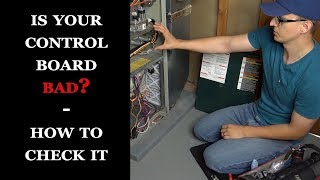 FurnaceAC How to Troubleshoot The Control Board [upl. by Rosinski]